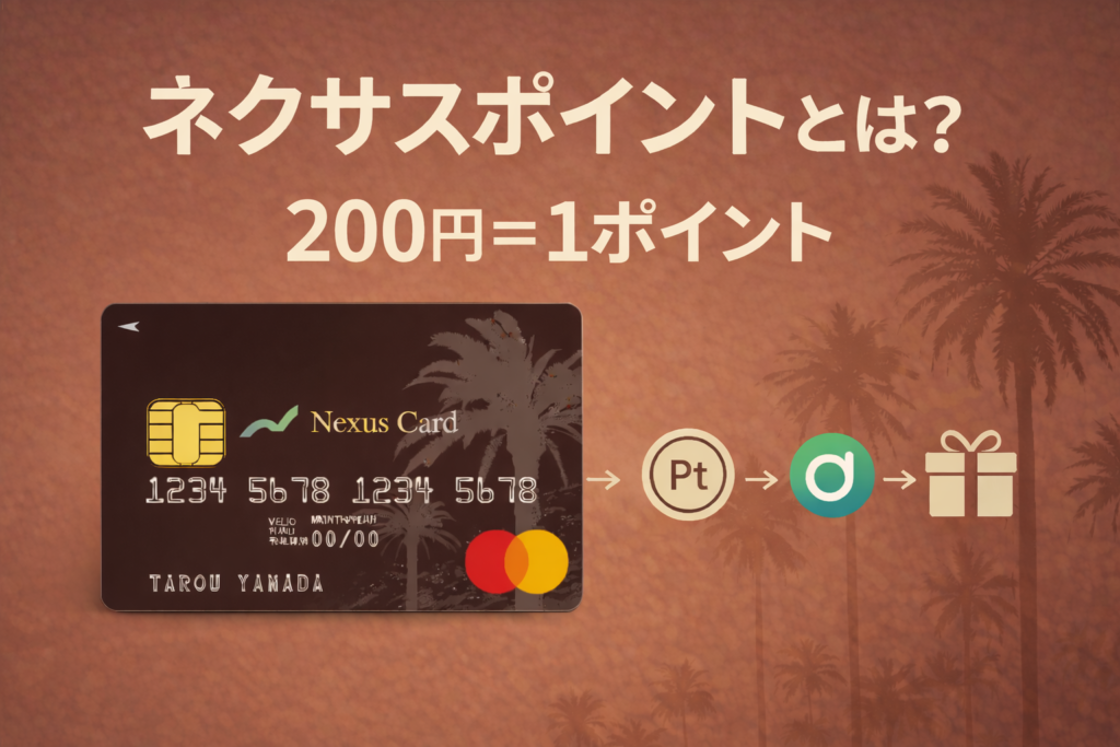 ネクサスポイントとは？還元率・交換方法・デジコの仕組みを整理