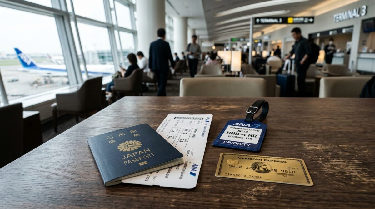 パスポートと海外旅行費用の節約イメージ